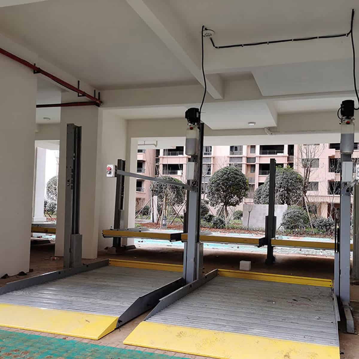兩柱式機(jī)械停車(chē)位過(guò)規(guī)劃